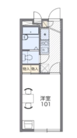 レオパレス彩II　29311の物件間取画像